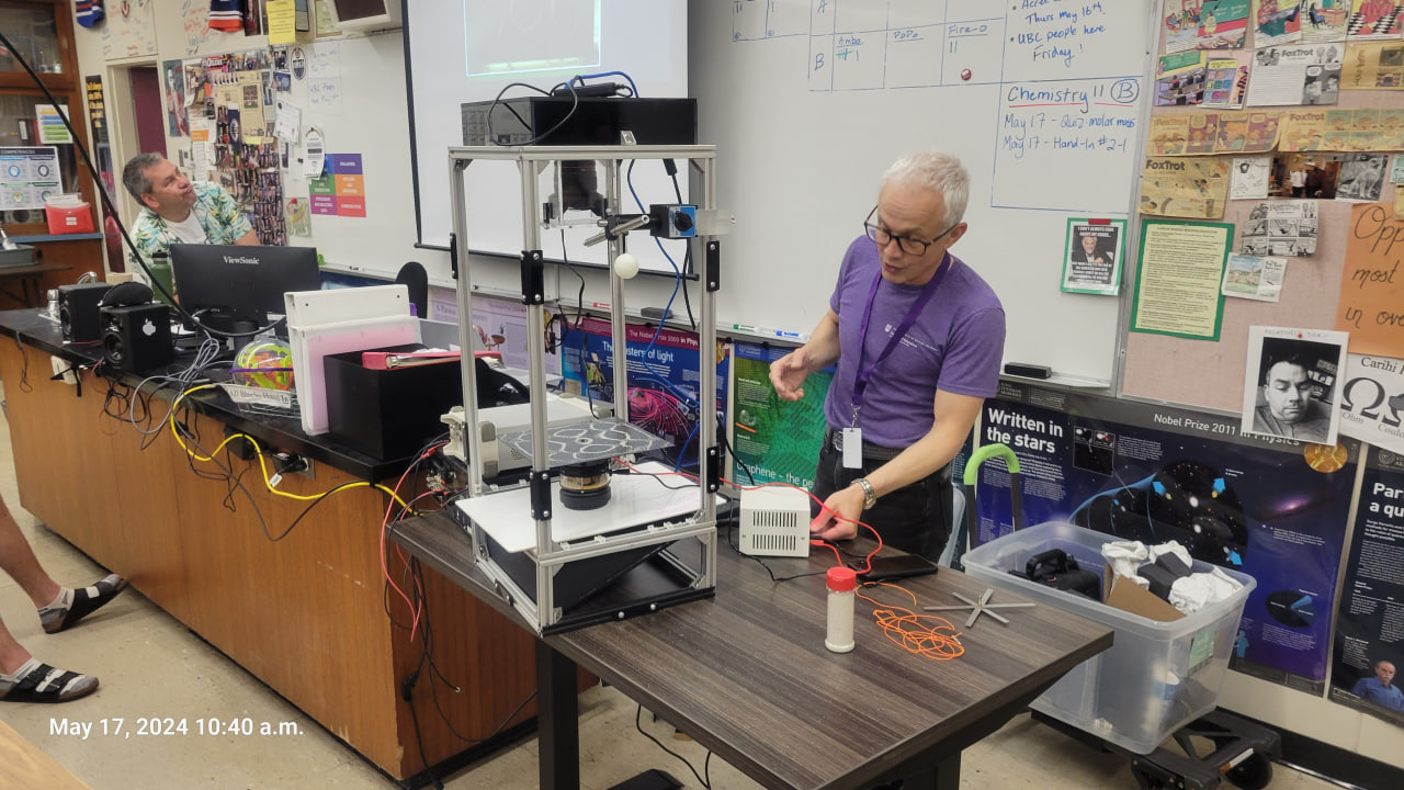 EducAir STEM Trip # 3: Carihi Secondary School, Campbell River, BC ...